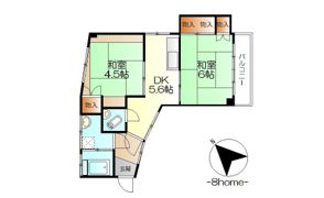 平岡ビルの間取り画像