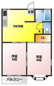 ベルカーサEの間取り画像