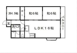 YSビル岡南の間取り画像