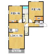 リッツガーデン学園の森の間取り画像