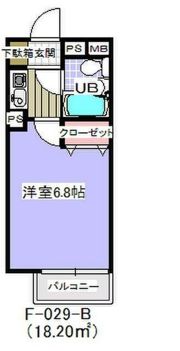 ユーコート浦安の間取り画像