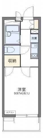 レオパレスサニーハウス石川の間取り画像