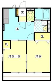 グランドハイツIIの間取り画像