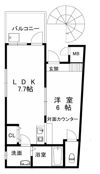 ラチチュード天七の間取り画像