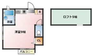 ランドシティ蒔田の間取り画像