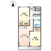 ベルグランデ高柳の間取り画像