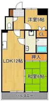 WAVE高見の間取り画像