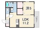 メゾン六甲Ⅱ（東灘区）の間取り画像