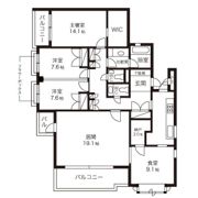 テラス成城Westの間取り画像