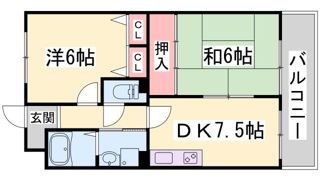 グランディア ミ・アモーレ新長田邸の間取り画像