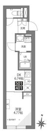 三ノ輪アパートメントの間取り画像