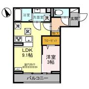 D-Sereno岡の間取り画像