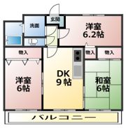 ユーミーみならの間取り画像