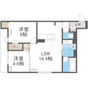 D-residence岡町の間取り画像