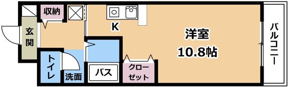 ジュネス藤の間取り画像