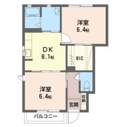 メゾンウィステリア Aの間取り画像