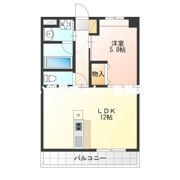 シーステージ石田の間取り画像