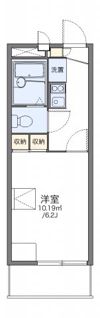 レオパレス河原城の間取り画像