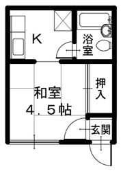 ルピナスHARUの間取り画像