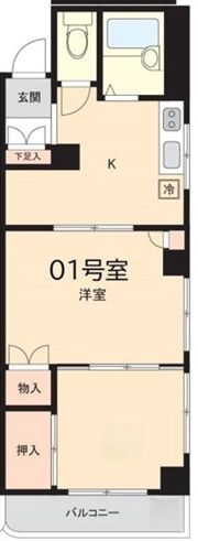 泉ハイツの間取り画像