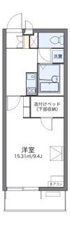 レオパレスイーストビレッジ2の間取り画像