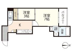 Regalest Lotus Ⅲの間取り画像