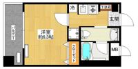 西荻ミキサンハイツの間取り画像