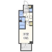 エスリード難波ステーションゲートノーステラスの間取り画像