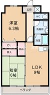 ドマーレ清水の間取り画像