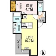 セレスティア豊島Nの間取り画像