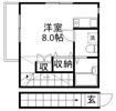 フルーレ高井戸Bの間取り画像