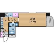 シャトー弁天参番館の間取り画像