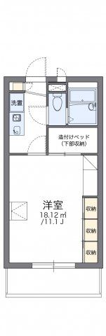 レオパレスK＆Mの間取り画像