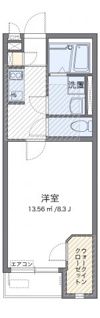 ミランダル シエル Ⅱの間取り画像