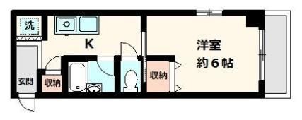 クレール和光の間取り画像