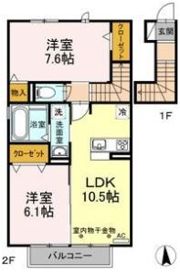 セゾンの間取り画像