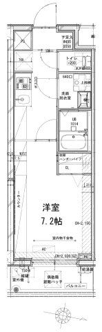 DIPS竹ノ塚駅前の間取り画像