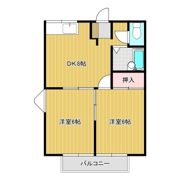 エステートピア若葉4番館の間取り画像