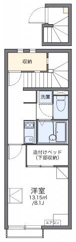 レオネクスト下代エスティⅡの間取り画像