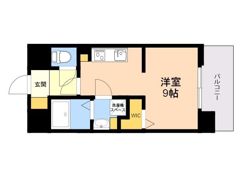 LIBTH博多駅南5の間取り画像