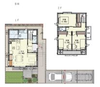 フリージア一色 B棟の間取り画像