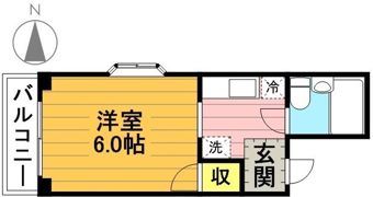 コーポヒラタの間取り画像