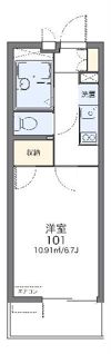 レオパレスTF oneの間取り画像