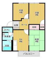 ファミール坪井の間取り画像