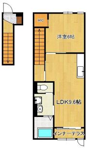 ラピュタ若葉の間取り画像