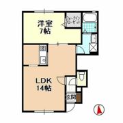 棒屋第五下池ハイツの間取り画像
