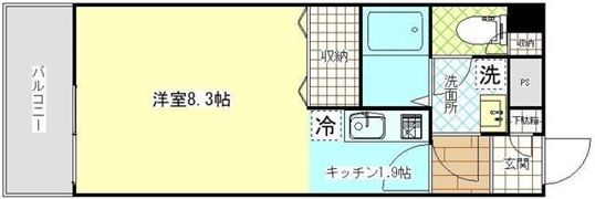 AYマンションの間取り画像