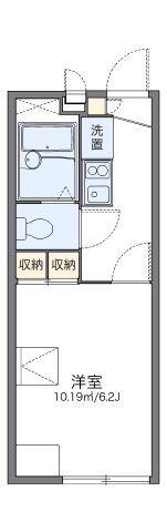 レオパレスクレストの間取り画像