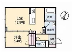 クラレッド マーレの間取り画像