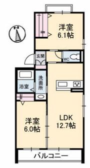 Shamaison サツキの間取り画像